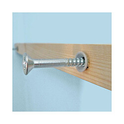 Avis Scell-It YZF8120 Cheville à frapper nylon Ø8x120mm tête fraisée boîte de 100