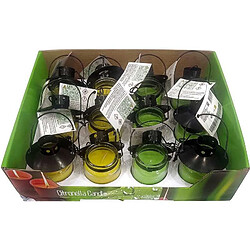 zéro moustique AB1217 Bougie citronnelle suspendue 10 cm pack 12