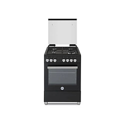 Germania PIA60GN Cuisinière gaz 60 cm noir 4 foyers 63 L