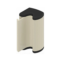 La Croisee Ds DS6127-097 Entrebailleur semi-automatique SORGHO 130 mm laqué marron RAL1247