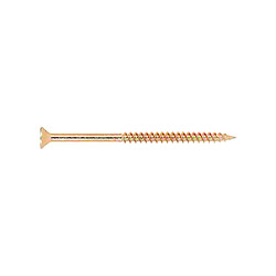 Avis ULTIMA VISSER FIXER COLLER VBFTX4X60ZJ Vis bois 4x60 mm tête fraisée Torx zinc jaune boîte 200