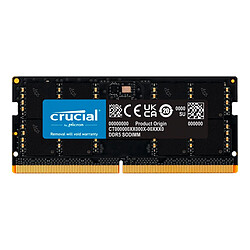 Mémoire RAM Crucial SO-DIMM DDR5 5600MHz de 32 Go