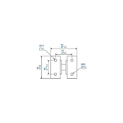 Avis Mantion 6261 Support ajustable à vis pour systèmes coulissants SPORTUB