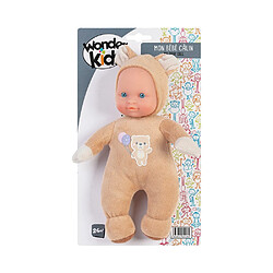 Wonderkids Poupée bébé peluche 22 cm A2600028 costume lapin rose