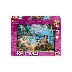 Schmidt Spiele Minnie & Mickey in Hawaii Puzzle 1000 pièces 57528