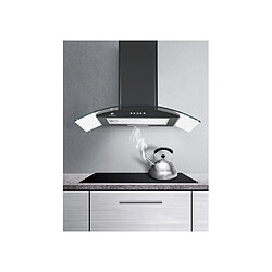 Avis Continental Edison CEH60GB2 Hotte murale décorative 60 cm verre noir