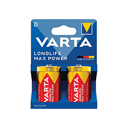 VARTA Longlife Max Power Pile D (LR20) alcaline 1,5 V pack 2