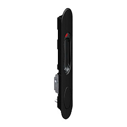La Croisee Ds DS5232-013 Fermeture solo simple encastrée porte coulissante noir Clip-Tec