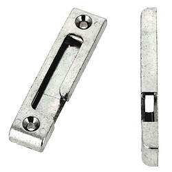 Ferco 9-32466-00-L-1 Gâche inférieur KD pour serrure multipoints gauche argenté