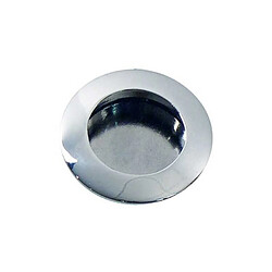 Cadap P0035 4S Poignée encastrée ronde Ø40 mm chrome