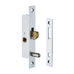 Metalux Série 24 F124250 Serrure monopoint à larder profil étroit mentonnet
