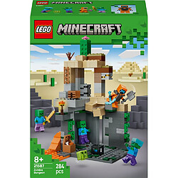 21587 Le Donjon des Zombies - Set LEGO Minecraft 284 pièces