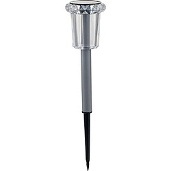 Galix G2624 Balise solaire effet étoile 30 cm 3 LED blanc chaud