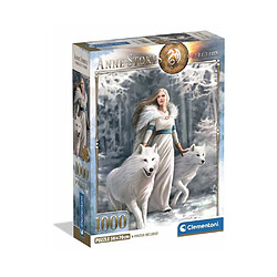 Clementoni Compact 1000 pièces REF: 39957 Puzzle 50x70 cm Anne Stokes - Winter Guardians