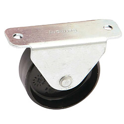 Avl 700035A Galet sur platine fixe 35 mm noir