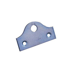 Jardinier Massard 58313 Moraillon plat porte cadenas 65 x 45 mm argent