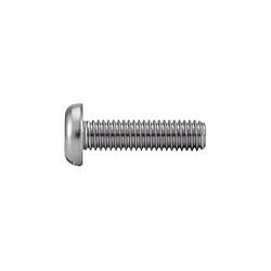 Acton 622113X16 Vis machine tête cylindrique large fendue inox A2 3x16 mm - boîte 200