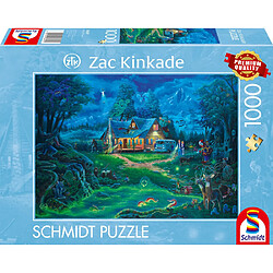 Schmidt Spiele Zac Kinkade Puzzle 1000 pièces La Maison Hantée