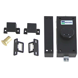 Mottura 35380N00 Serrure latérale haut et bas pour volet 3 points matrice noire