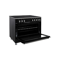 Germania CD9VN Cuisinière vitrocéramique 90 cm 5 foyers pas cher