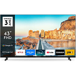 Thomson 43FG2S15 Téléviseur 43 pouces Full HD LED Google TV 3xHDMI Wi-Fi