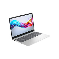 HP 15-fd0165nf Ordinateur portable 15,6" Full HD Intel N100 4Go 128Go eMMC Argent naturel AZERTY