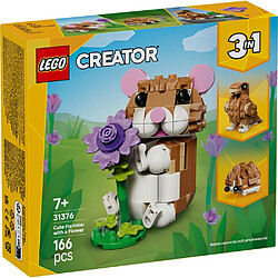 LEGO CREATOR 31376 Set Creator 3-en-1 Hamster mignon avec fleur 166 pièces