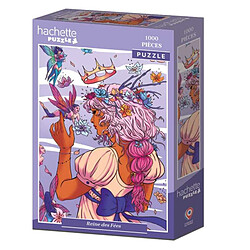 ALIZÉ Hachette-Puzzle-0019 Puzzle 1000 pièces Portrait Reine des Fées