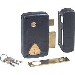 Cisa 3005045000 Serrure monopoint en applique verticale droite 50 mm