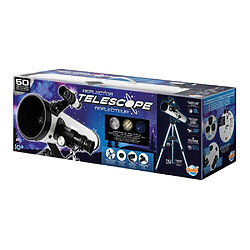 Buki France TS011 Télescope réflecteur 76 mm 700 mm kit éducatif 50 activités