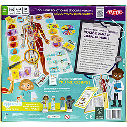 Acheter TACTIC Apprenons le corps humain TA60552 Jeu éducatif plateau 7+