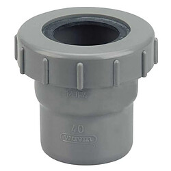 Wavin Manchette PVC double femelle D40 3025924 - joint à lèvre