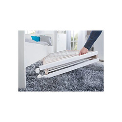 Roba FOLD UP Lit pliant 60x120 cm naturel/blanc 3 hauteurs pas cher