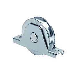 COMMUNELLO 336V 160 Roue à gorge V 160mm pour portail coulissant