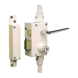 Bricard 1101002 Serrure multipoints 3 points verticale gauche blanc