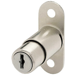 Ronis 18800-01/R Cylindre à poussoir droit 19,1 mm chrome satiné