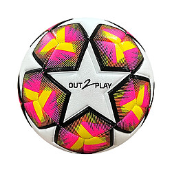 Outplay Etoil A2600489 Ballon de football Taille 5 - 400 g, surface synthétique
