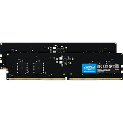 Crucial CT2K8G56C46U5 Mémoire DDR5 16Go (2x8Go) UDIMM ECC 5600 MHz