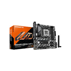 Gigabyte B840M DS3H WIFI6 Carte mère Micro ATX AM5 DDR5 8200MHz Wi-Fi 6 2.5GbE