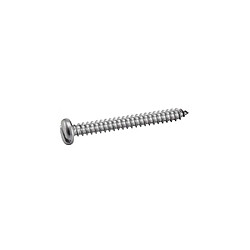 Acton 624013 Vis tôle inox A2 3,9x13 mm tête cylindrique fendue boîte 200