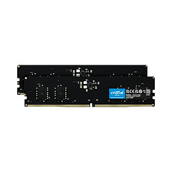 Crucial CT2K8G56C46U5 Mémoire DDR5 16Go (2x8Go) UDIMM ECC 5600 MHz