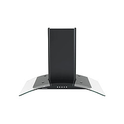 Continental Edison CEH60GB2 Hotte murale décorative 60 cm verre noir pas cher