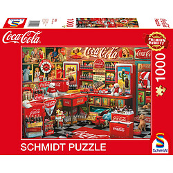 Schmidt Spiele Coca-Cola Nostalgia Puzzle 1000 pièces SCH4001504599157 paysage