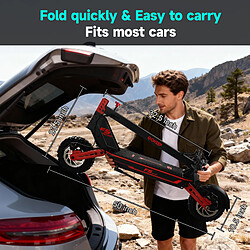 Trottinette électrique Adulte Gokeep F5 Pneus de 10 pouces, autonomie maximale de 65km 52V 20AH pas cher