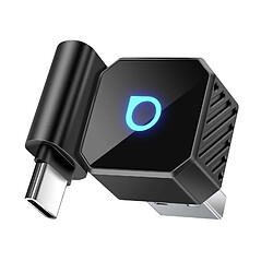 Avizar Adaptateur Mini Ottocast USB / USB-C pour CarPlay et Android Auto Sans fil Noir