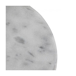 Acheter Pegane Lampadaire avec un pied en marbre et un abat-jour pivotable blanc - Longueur 138 x Profondeur 37 x Hauteur 195 cm