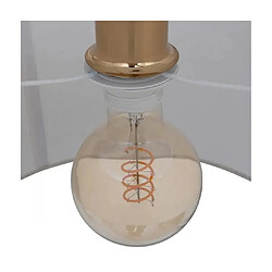 Pegane Lampadaire avec un pied en marbre et un abat-jour pivotable blanc - Longueur 138 x Profondeur 37 x Hauteur 195 cm pas cher