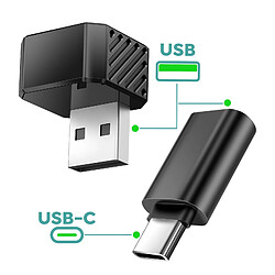 Avis Avizar Adaptateur Mini Ottocast USB / USB-C pour CarPlay et Android Auto Sans fil Noir