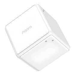 Aqara Cube Contrôleur Intelligent par Gestuel pour Appareils Maison Connectée Blanc