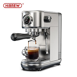 Machine à Café Hibrew H10B Avec aérateur, température réglable, acier inoxydable,20 Bars